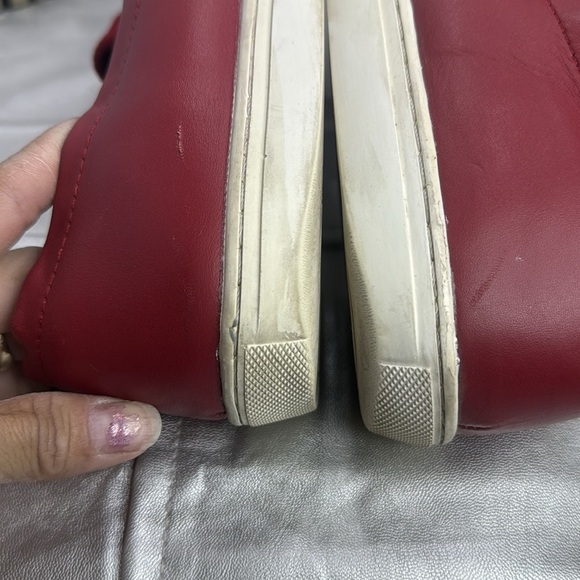 (E2) Kenneth Cole New York Men's C Side Suede Leather Loafer, Red (Size 12 M) - Picture 11 of 12